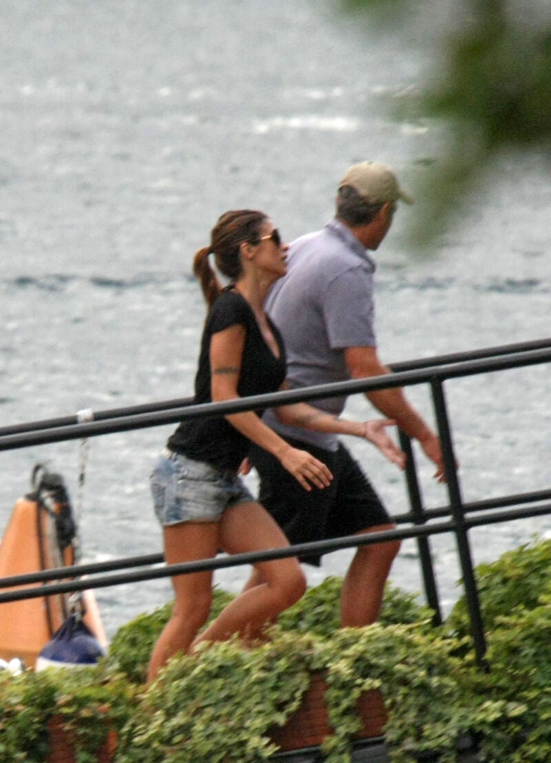 George Clooney y Amal en el Lago Como