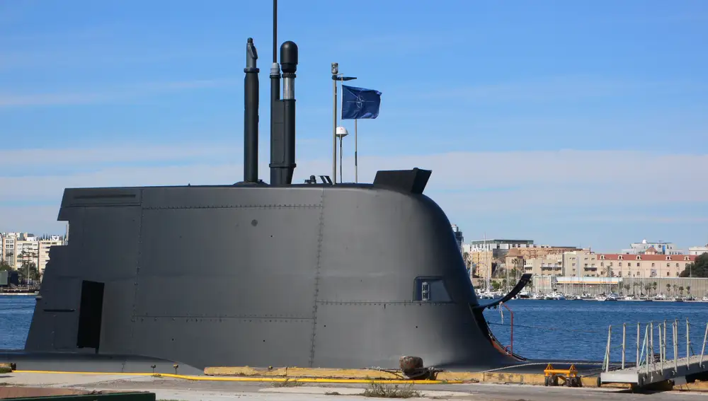 Conexión a Internet de un submarino de la armada