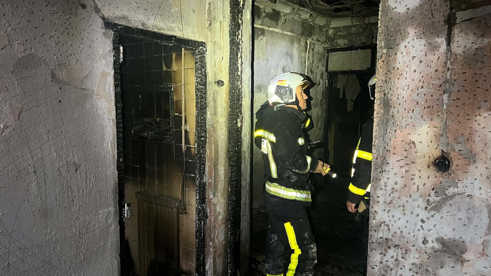 El incendio de una casa okupada en el centro de Getafe se salda con dos bloques desalojados112 COMUNIDAD DE MADRID09/09/2023