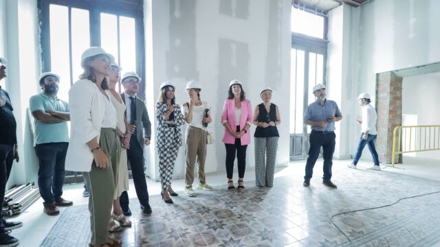 La consejera de Fomento visitó las obras