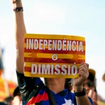 Manifestación independentista por la Diada del 11 de septiembre