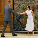 El Rey Felipe VI se reúne con Isabel Díaz Ayuso