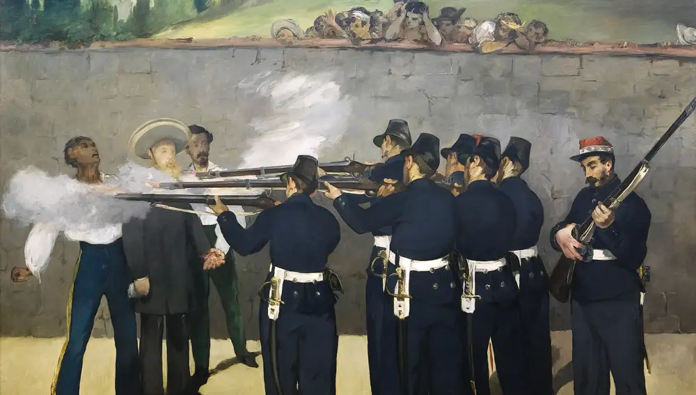&quot;La ejecución del emperador Maximiliano&quot; (1867), de Édouard Manet 