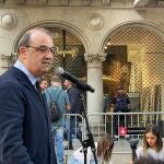 Diada.- Uribe-Etxebarria (PNV) reivindica el "derecho" de Catalunya y Euskadi a decidir su futuro