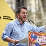 Acto de ERC con motivo de la Diada de Catalunya