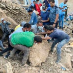 Búsqueda de desaparecidos tras terremoto en Marruecos