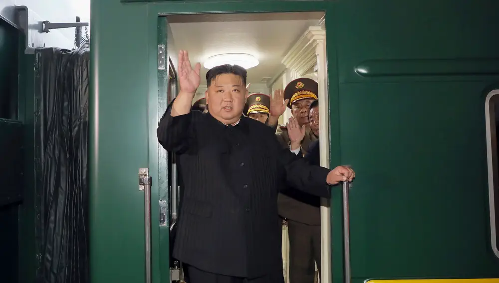 North Korea Russia Kim's Train
