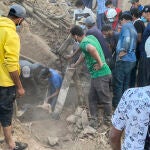 Búsqueda de desaparecidos tras terremoto en Marruecos