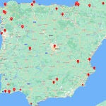 El 'Google Maps' con los mejores bares y restaurantes de España.