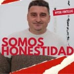 David Peña, concejal del PSOE en Fontellas (Navarra)