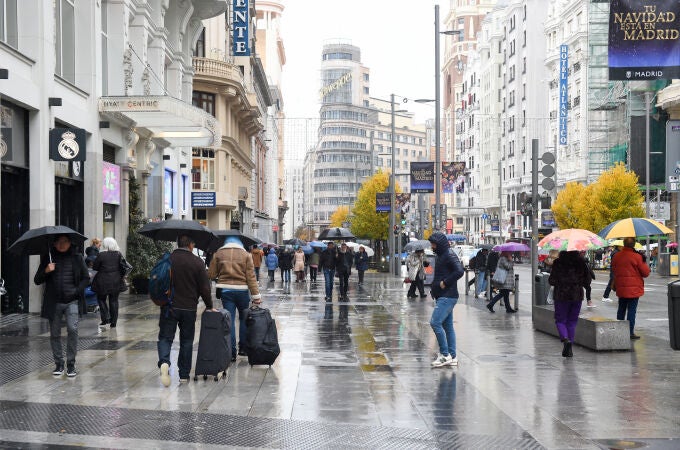 Las lluvias darán a Madrid un aspecto más otoñal