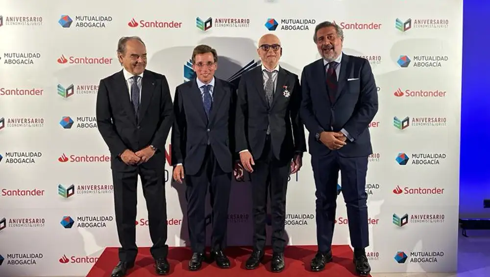 Jorge Pinto, José Luis Martínez Almeida, Alejandro Pinto y Ángel Asensio