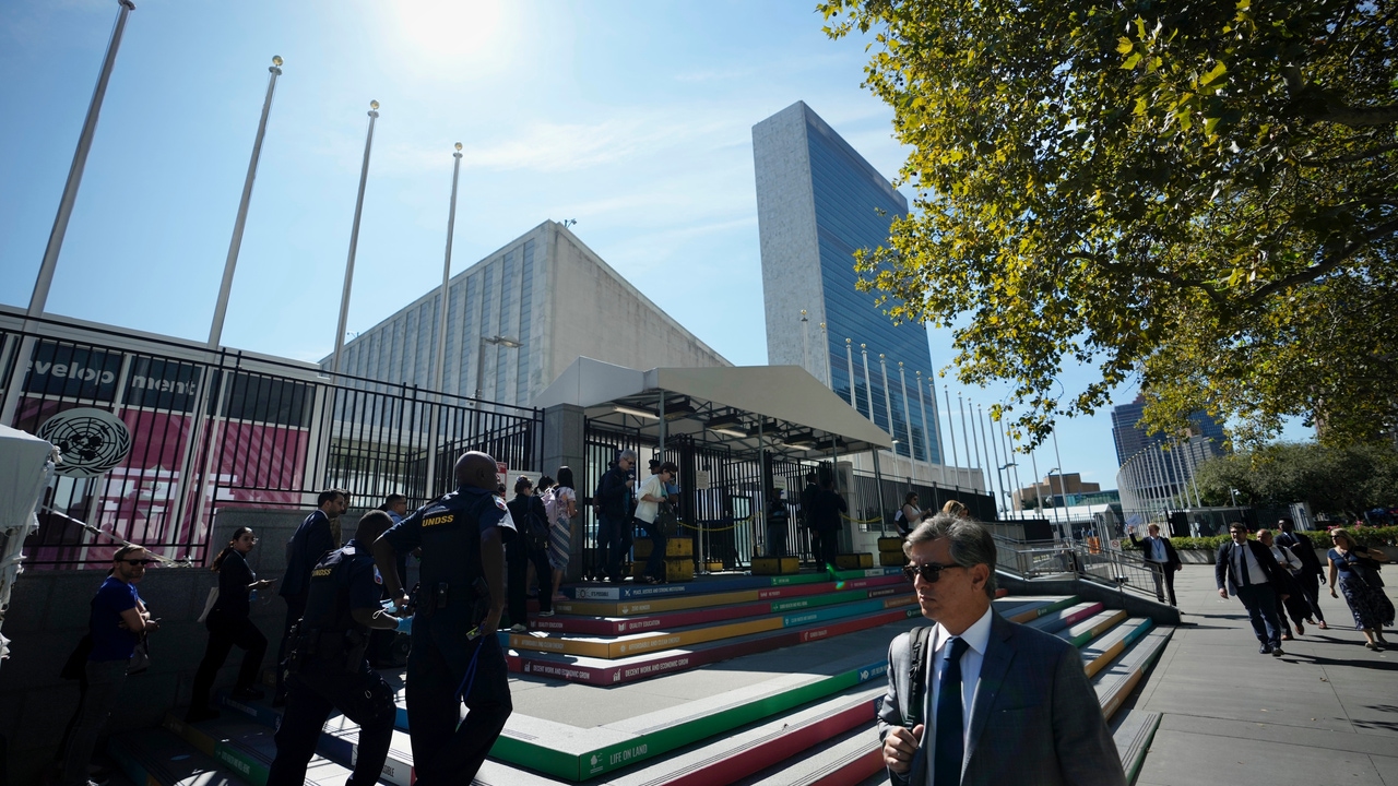 The growing global division is staged at the UN