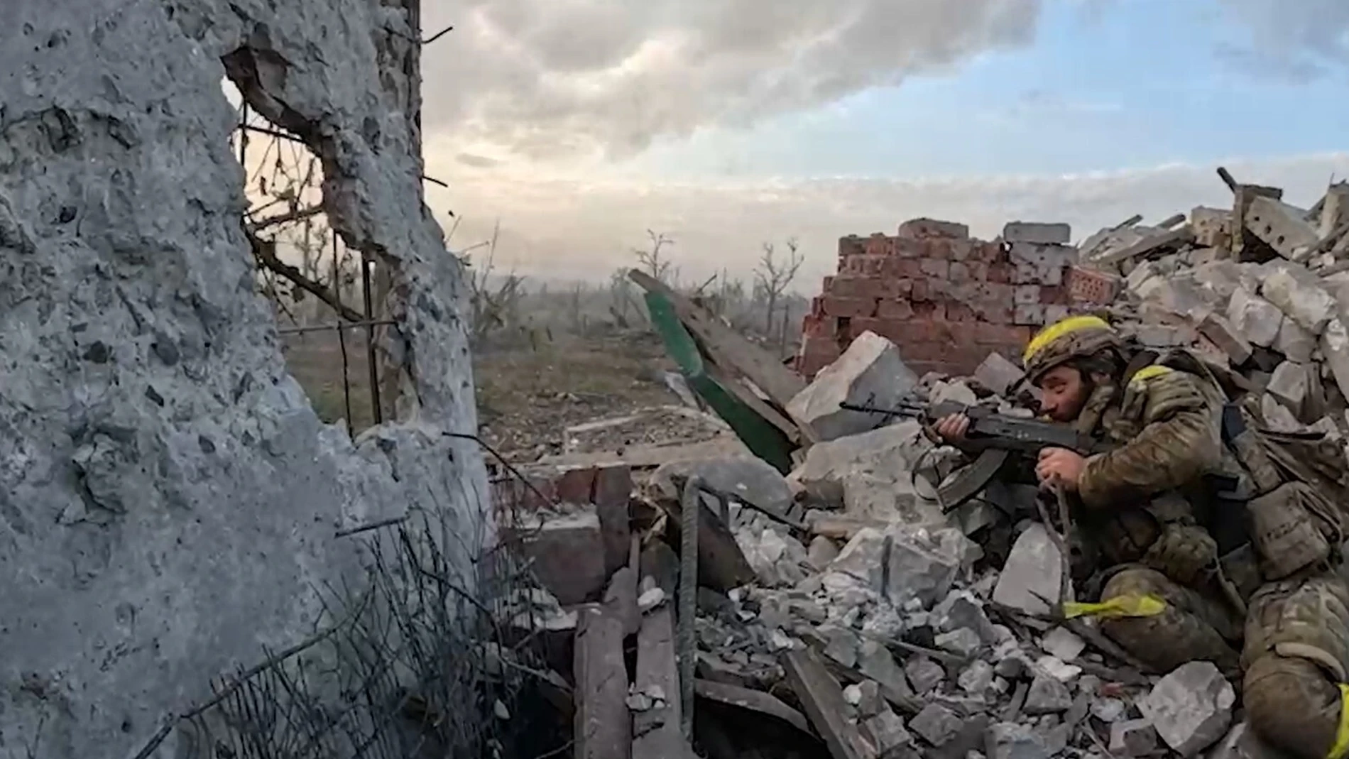 September 16, 2023, Andriivka, Donbas, Ukraine: VIDEO AVAILABLE: CONTACT INFO@COVERMG.COM TO RECEIVE**..This GoPro video, published by the 3rd Assault Brigade of the Ukrainian Armed Forces on Saturday (16September2023), shows troops liberating the village of Andriivka in the Donbas region...Captioning the footage, the soldiers wrote: "The enemy was firing mortars, and the mines were getting closer and closer. Stormtroopers continued to hunt the enemy in the middle of the battlefield â€” in a ...