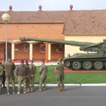 Militares ucranianos reciben formación en capacidades de Artillería de Campaña en León