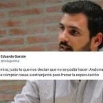 Eduardo Garzón a favor de que Andorra prohíba comprar casas a extranjeros