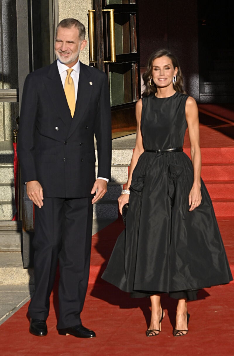 La Reina Letizia en el Teatro Real. 