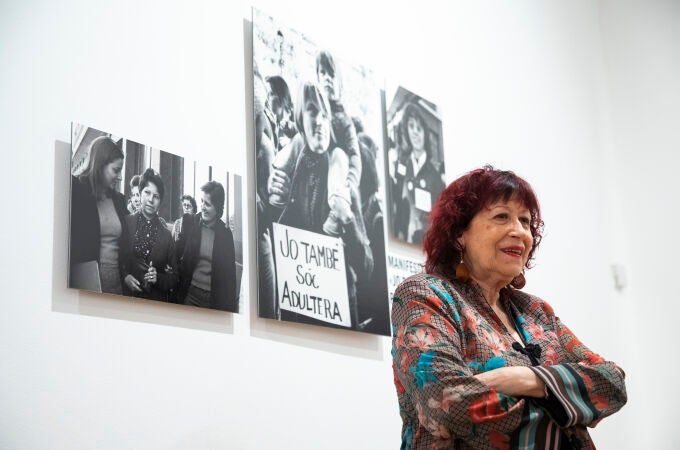 Exposición de la fotógrafa Pilar Aymerich. © Jesús G. Feria.
