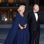 Camilla Parker, Carlos III de Inglaterra, Emmanuel Macron y Brigitte Macron