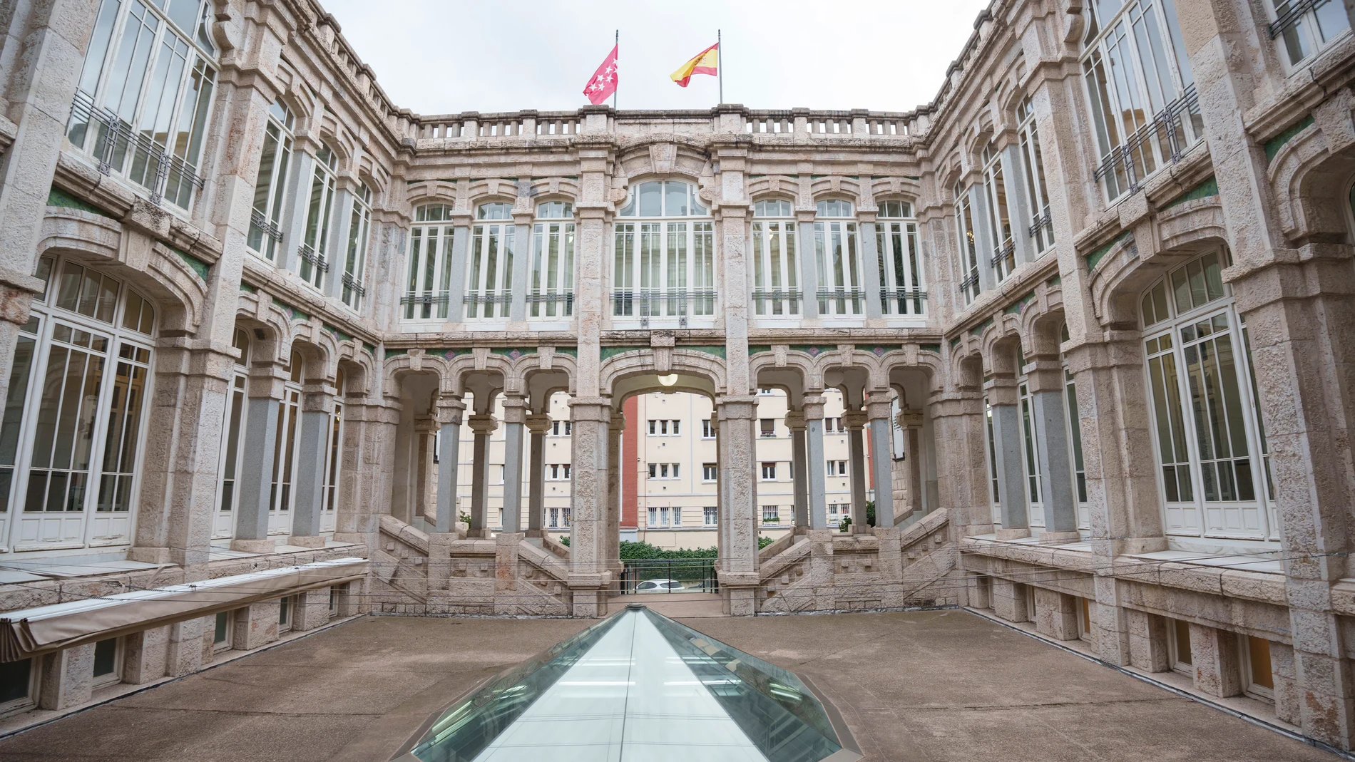 Visita al Palacio de Maudes por el Open House Madrid