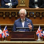 Britain's King Charles holds speech at French Senate in Paris