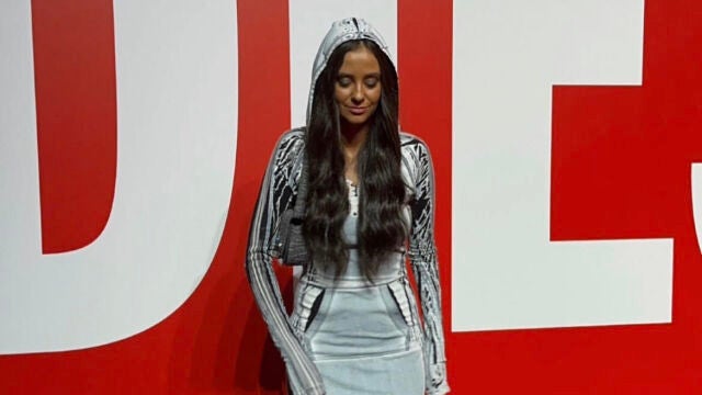 Victoria Federica en el desfile de Diesel.