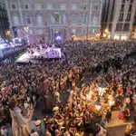 El Hachmi reivindica a las mujeres en una Barcelona de libertad en el pregón de la Mercè