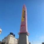 El Obelisco siendo protagonista de la última campaña de Netflix para su serie Sex Education