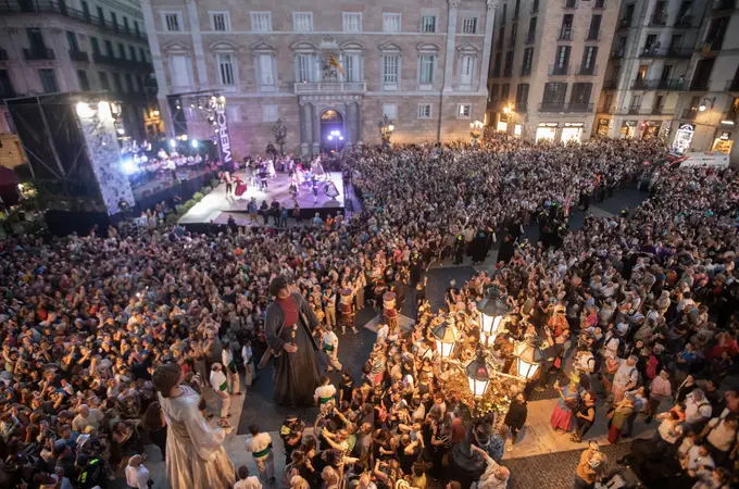 Seis apuñalados y 19 detenidos durante la segunda noche de las fiestas de la Mercè en Barcelona