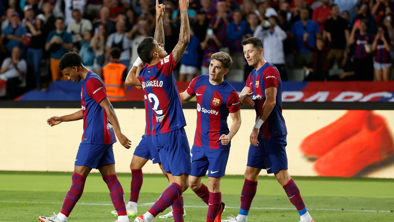 Barcelona-Celta de Vigo.  Summary, goals and result