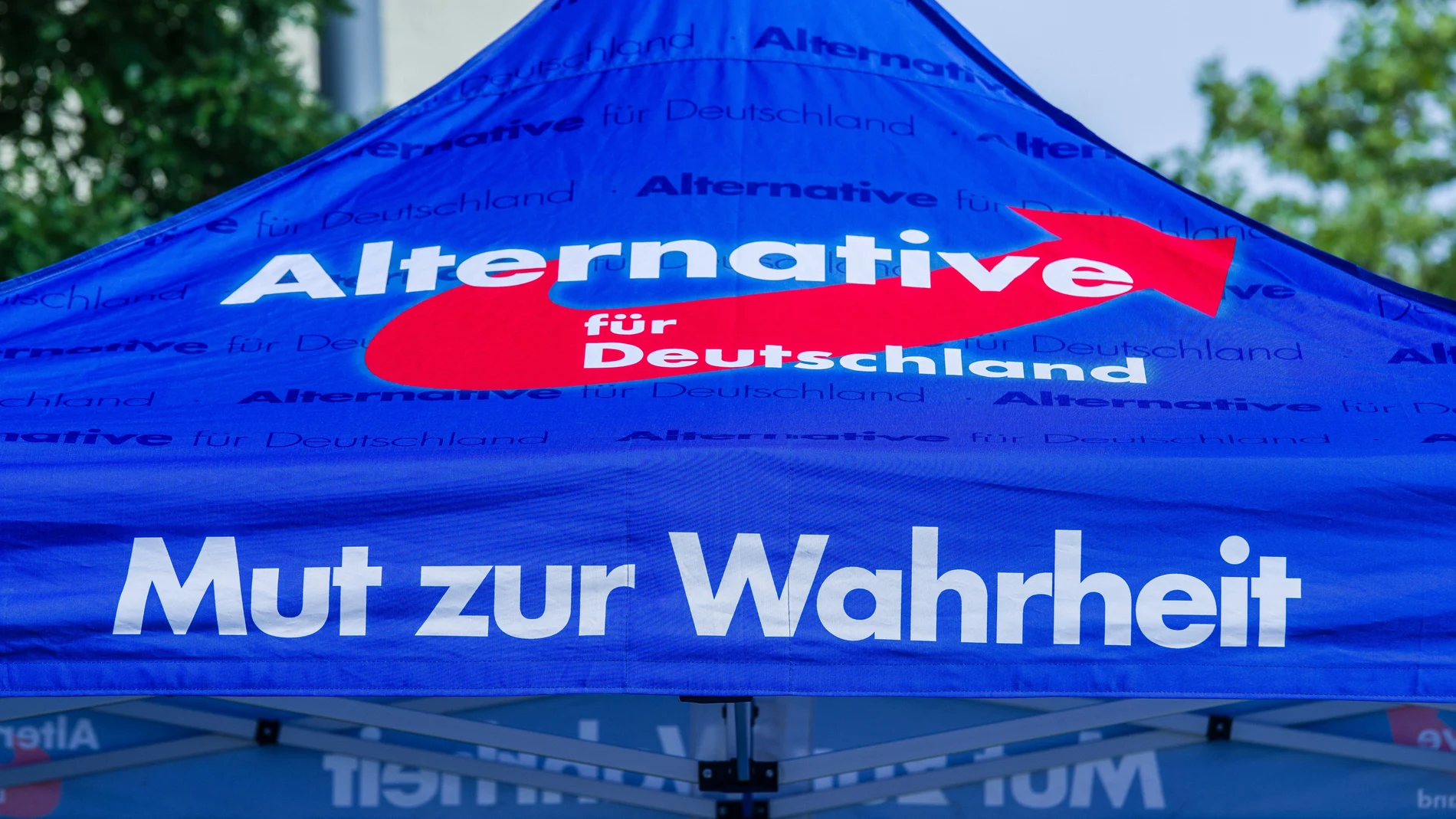 September 14, 2023, Munich, Bavaria, Germany: Political actvist and minor influencer Serge Menga joined the AfD's Munich-West branch alongside Markus Walbrunn, Thomas Baack, and Christoph Raetscher in the leadup to the Bavarian Landtagswahl (state elections). Menga is criticized for taking anti-immigration and German nationaist positions, despite his own background as an African refugee and immigrant. Critics often see Menga as a tool for the AfD to make racist and taboo statements they can...