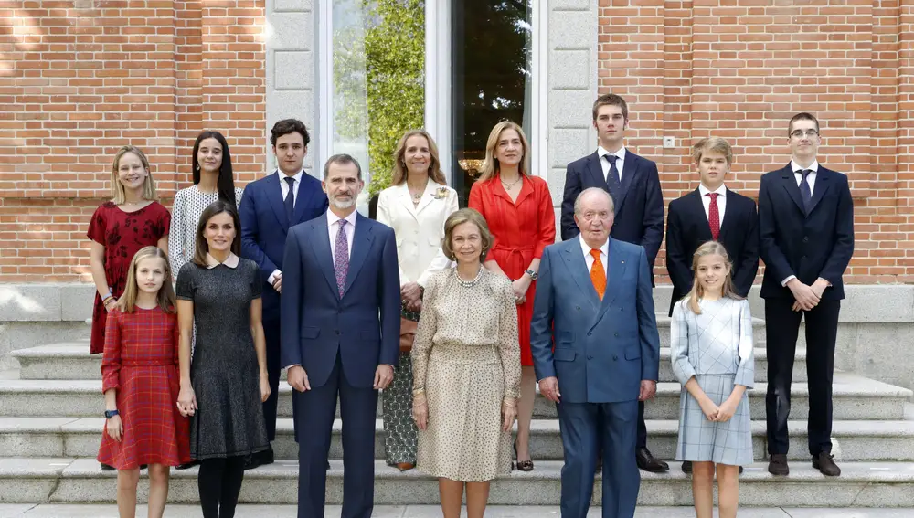 La Familia Real Española en 2018