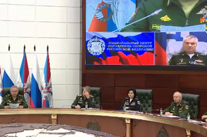 El almirante ruso Vladimir Sokolov reaparece en una videoconferencia después de que Ucrania lo diera por muerto