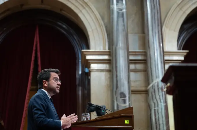 Aragonès exige a Sánchez pactar un referéndum esta legislatura 