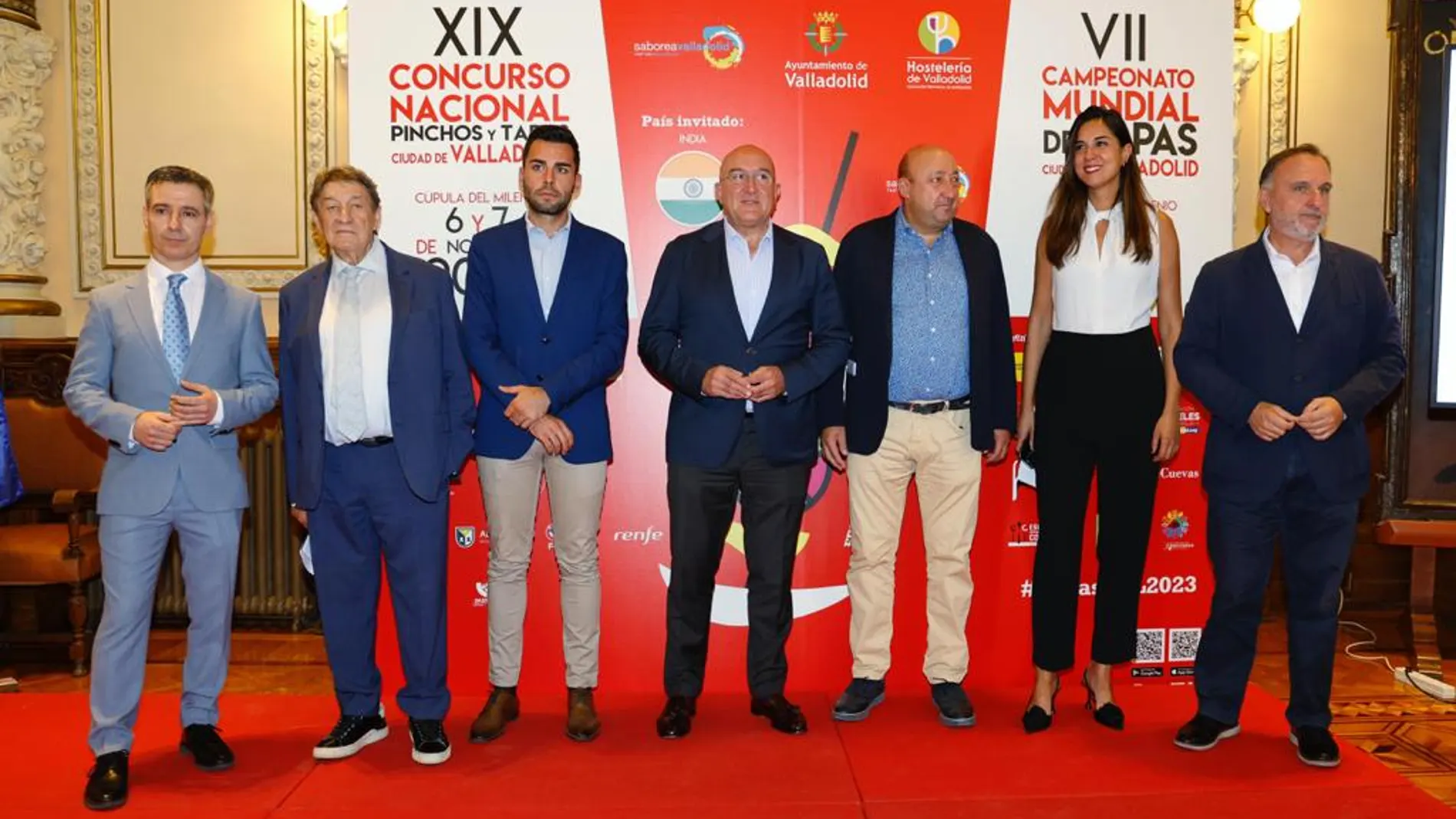 Presentación del Concurso Nacional de Pinchos y del Mundial de Tapas de Valladolid