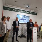 Javier Faúndez explica los acuerdos adoptados en la Mesa del Diálogo Social de la Diputación