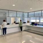 Primer día de apertura del nuevo centro de salud del barrio de El Ejido, en León
