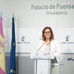Esther Padilla, portavoz del Gobierno de Castilla-La Mancha 