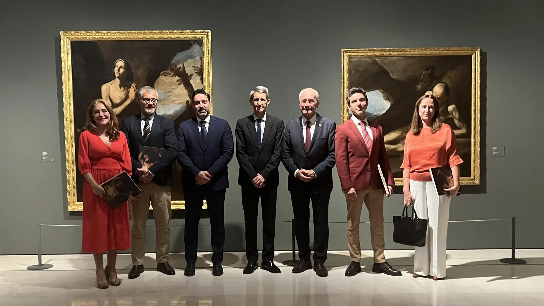 Presentación de la exposición en el Museo Carmen Thyssen Málaga