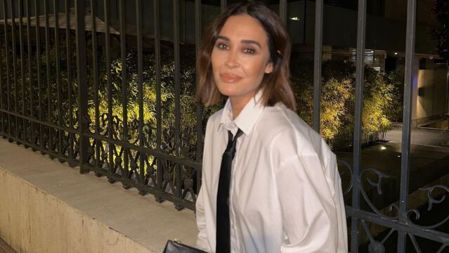 Vicky Martin Berrocal con look de Mango.