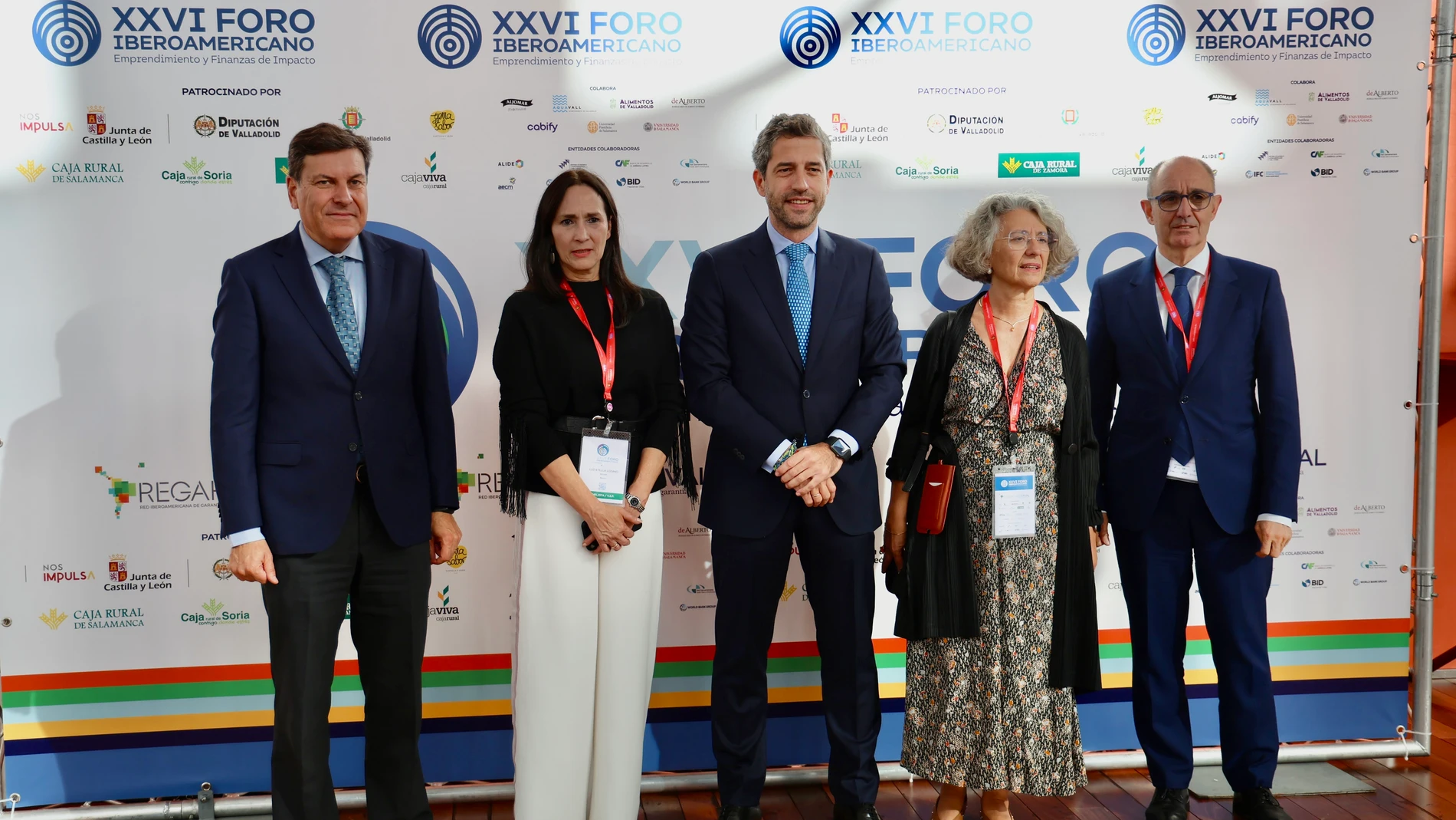 Cierre institucional de la Cumbre Iberoamericana de Sociedades de Garantías celebrada en Valladolid