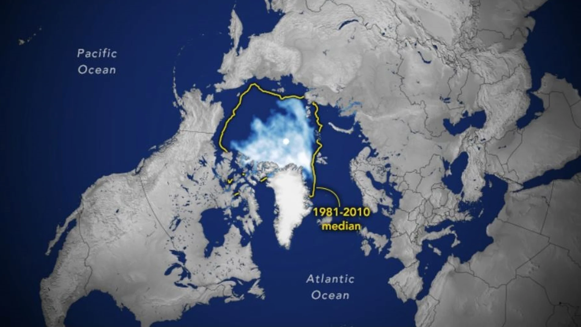 El hielo marino del Ártico es el sexto más bajo registrado