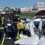 Dos accidentes causan retenciones en la salida de Madrid por la A-42