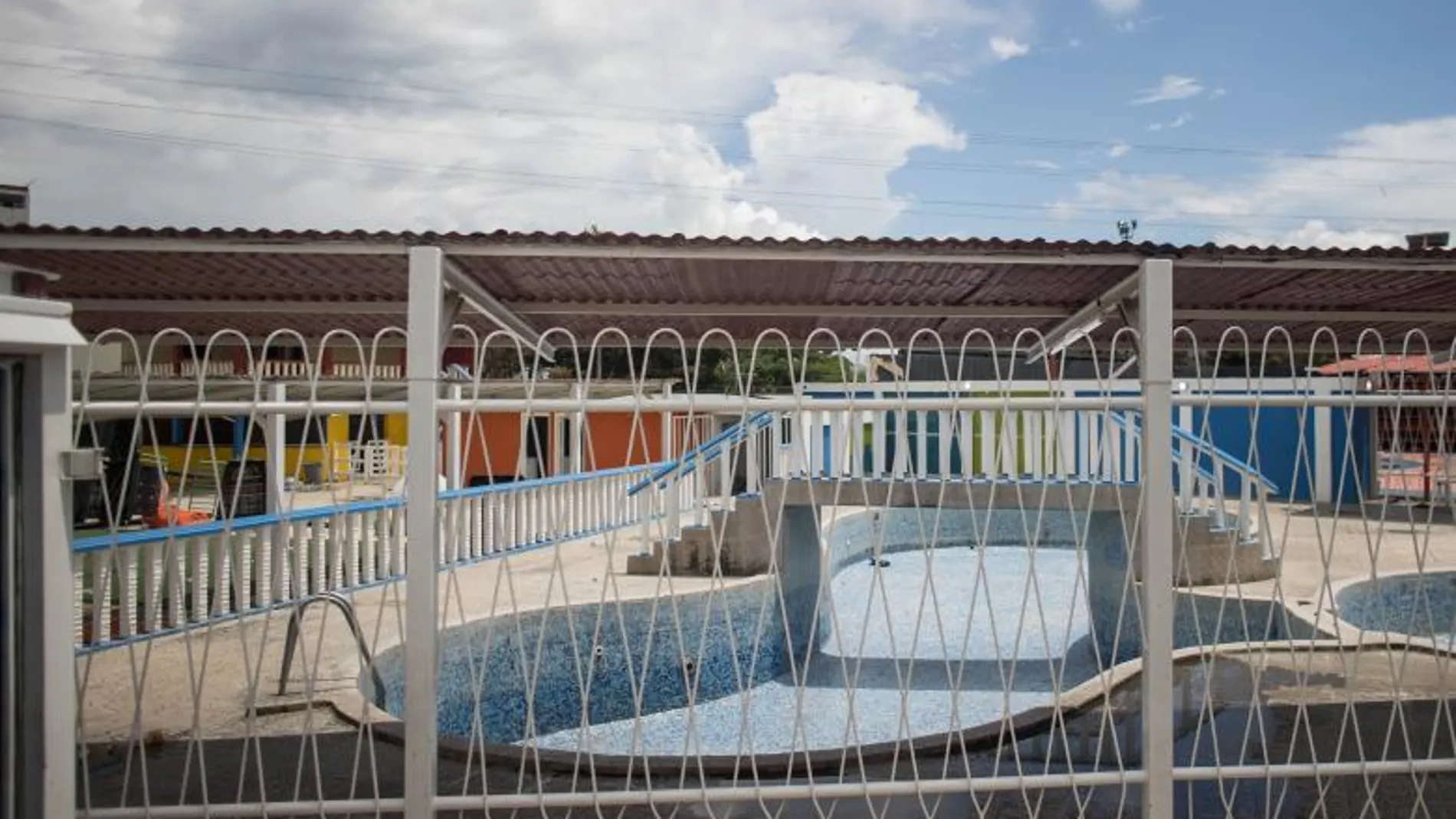 La cárcel de Tocorón tenía una piscina al aire libre para el disfrute de los presos