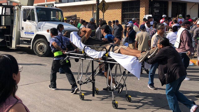 Colapsa una iglesia en el norte de México causando tres fallecidos