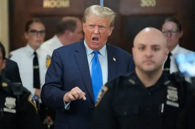 Trump aparece en el juicio por fraude civil de Nueva York: «Están tratando de dañarme para que no lo haga tan bien como hasta ahora»
