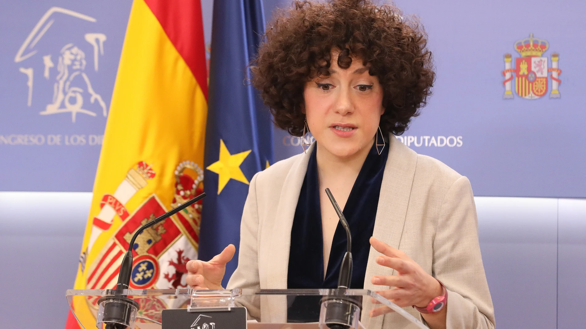 Aina Vidal dice que Sumar no ha renunciado "para nada" al Ministerio de Igualdad