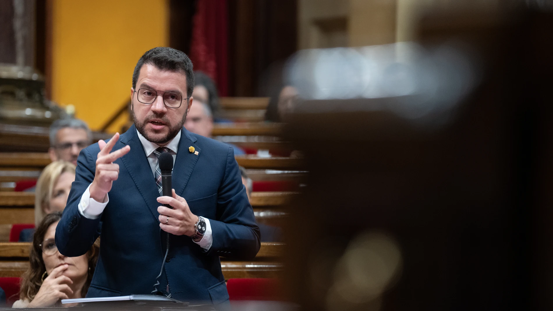 Aragonès pide un pleno monográfico en el Parlament sobre el "traspaso integral" de Rodalies