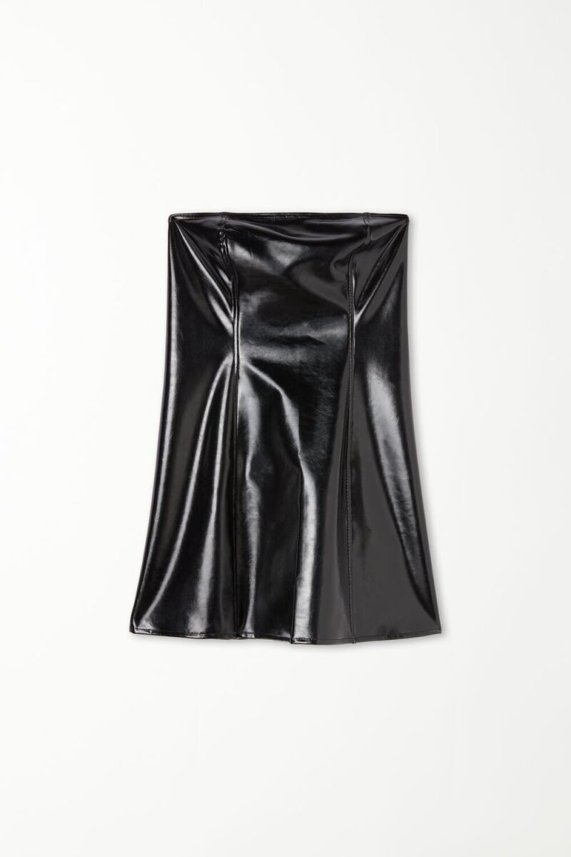 Vestido corto. 