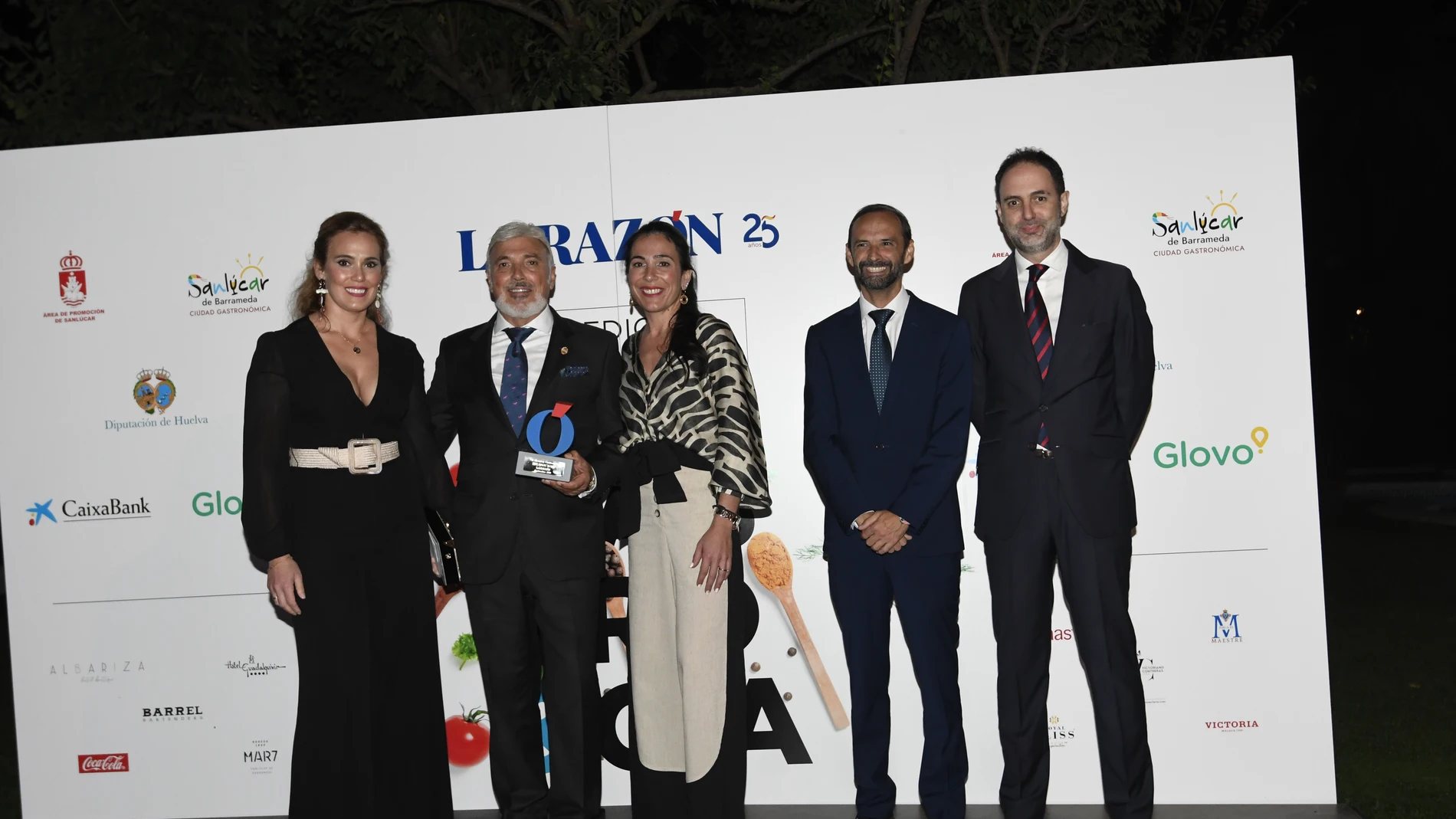 Lorena Jordá, Rafael Vicente Jordá, Rosana Jordá, Víctor Mora y José Lugo